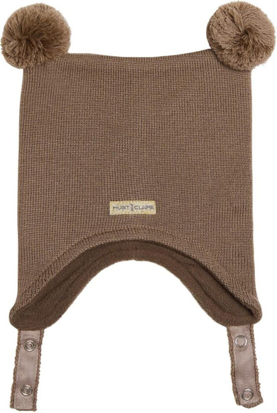 Lue - Ull/Polyester stoff - Freja - Chinchilla - - 1-2 år (80-92) - Lue