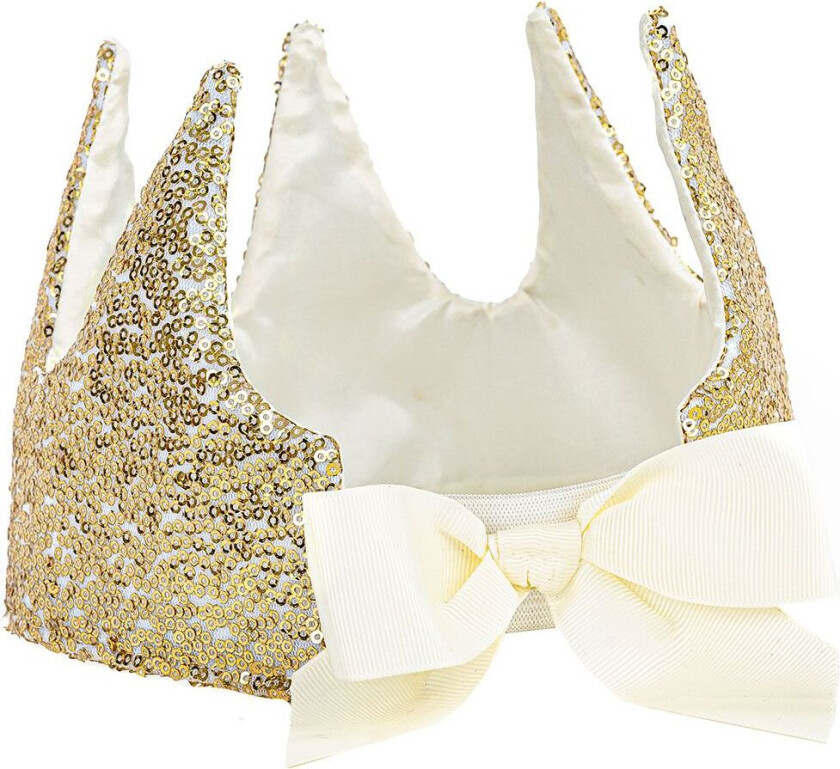 Kostymer - Prinsessekrone - Nådig Gold - - OneSize - Kostymer