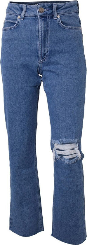 Jeans - Rippet Denim - Worker Blue - - 12 år (152) - Jeans