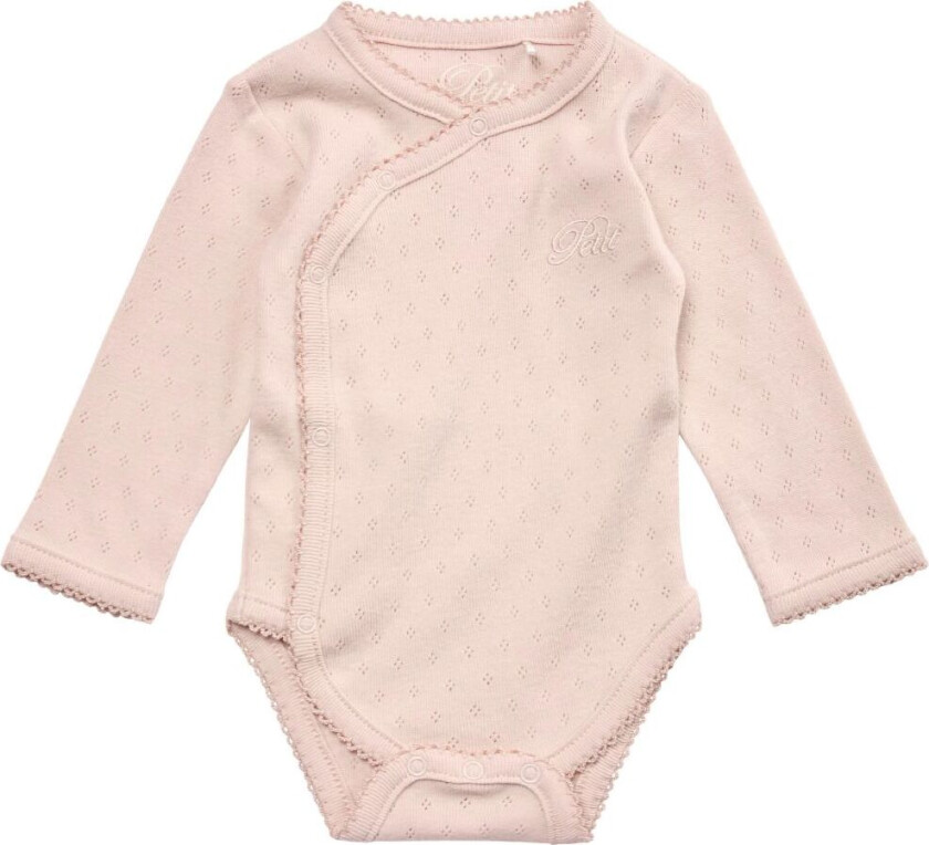 Petit By Sofie Schnoor Omslagsbody L/æ - Lys rosa - Sofie Schnoor - 68 - Langermet Body
