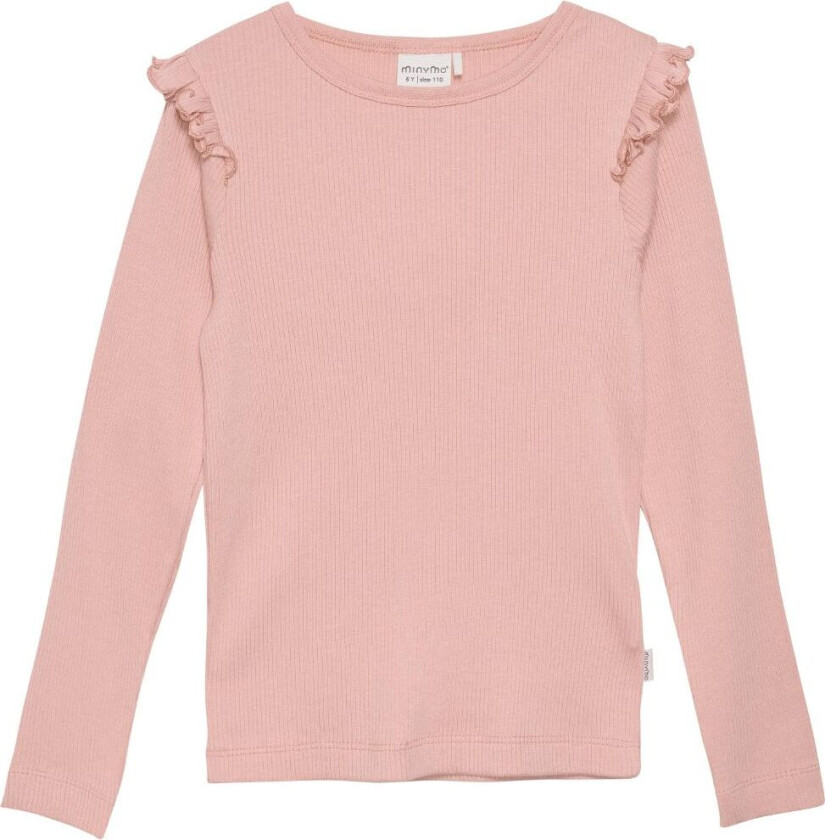 Genser - Rib - Misty Rose - - 7 år (122) - Genser