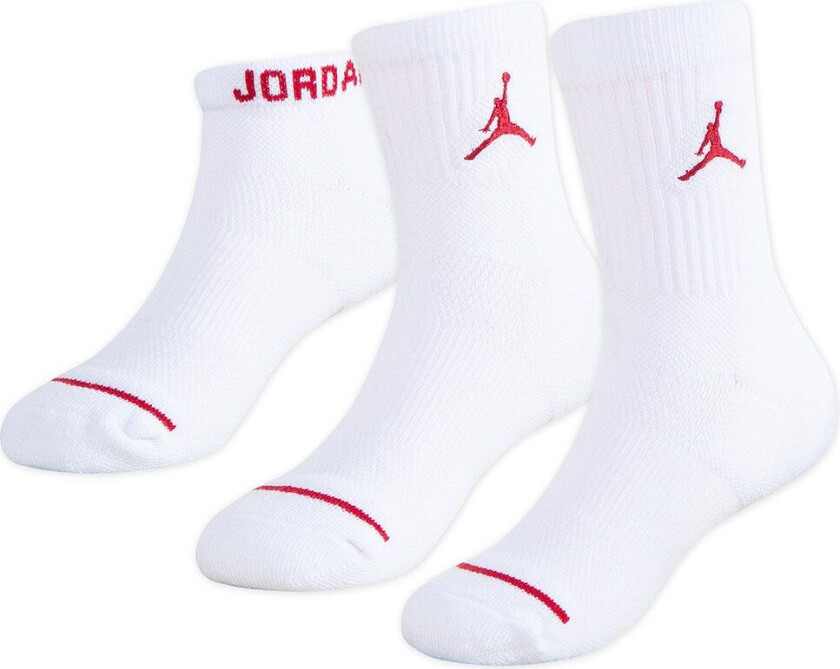 Sokker - 3-pack - Jumpman Waterfall - Hvit - - 23,5/27 - Sokker