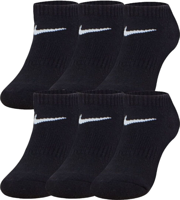 Sokker - Basic Lav - 6-pack - Svart - - 23,5/27 - Sokker