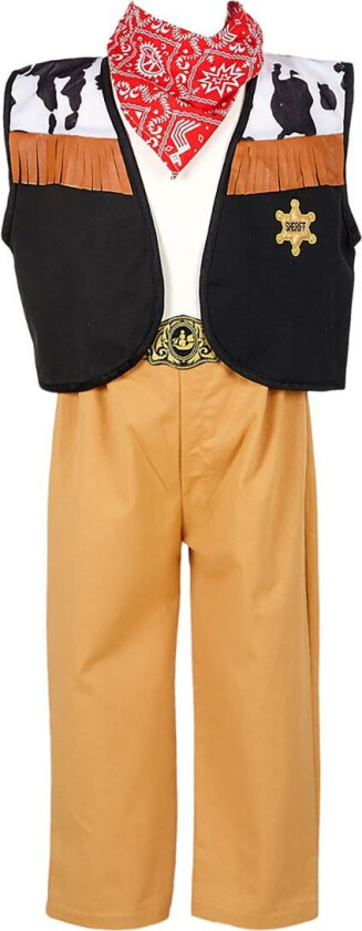 Kostymer - Chuck Cowboy - - 8-10 år (128-140) - Kostymer