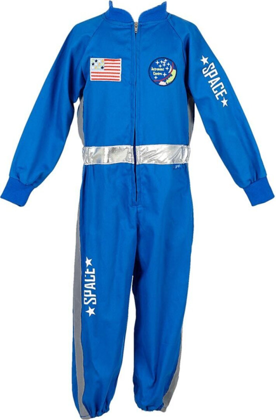 Kostymer - Astronaut - André - Blå - - 8-10 år (128-140) - Kostymer