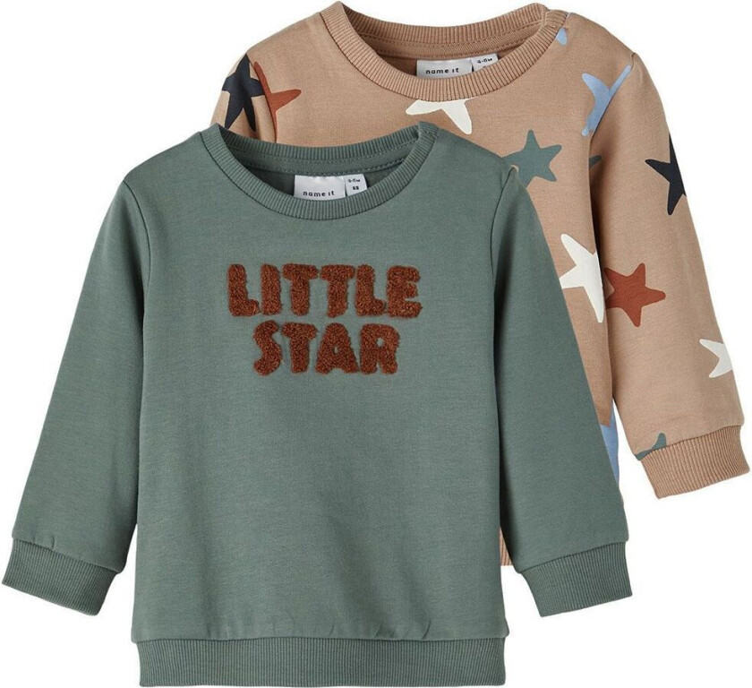 Collegegenser - 2-pack - NbmObert - Namsfogd - - 50 - Collegegenser