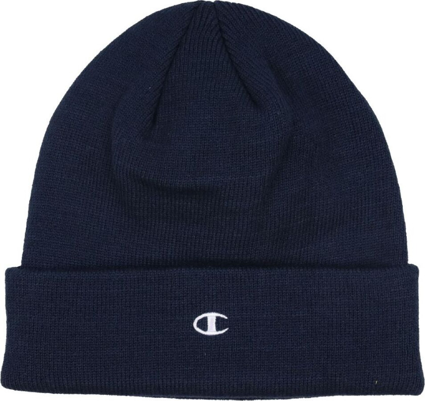 Lue - Junior - Strikk - Navy m. Logo - - OneSize - Lue