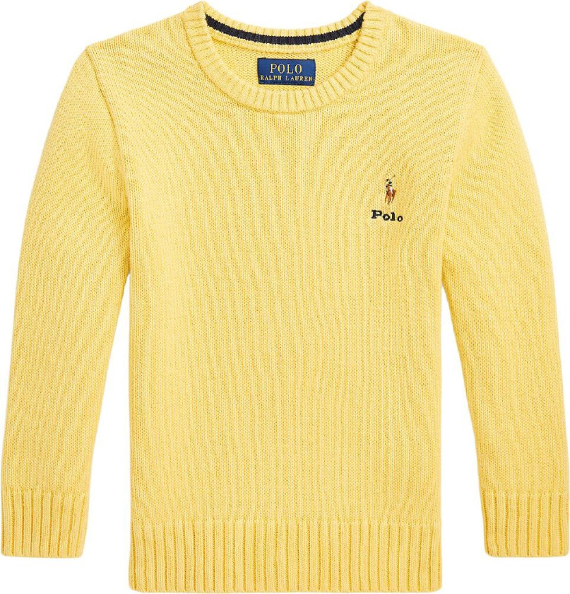 Genser - Strikk - Klassikere ll - Høst Yellow - - 4 år (104) - Genser