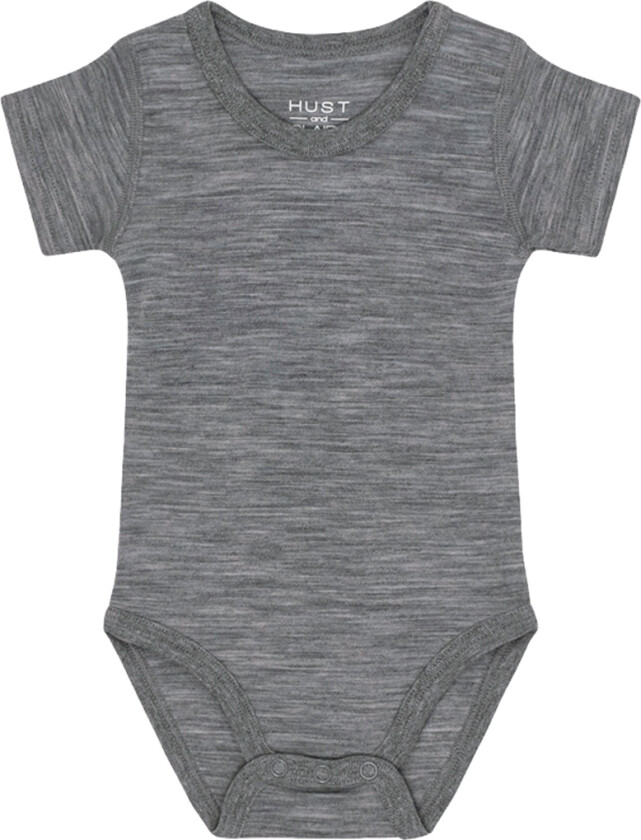 Body k/æ - Ull - Bola - Grey Melange - - 50 - Kortermet body