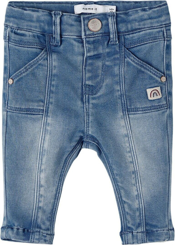 Jeans - NbfSalli - Medium+ Blue Denim - - 50 - Jeans