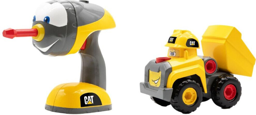 Arbeidsmaskin m. Lyd - Fix-It Fleet m. Dumper - - OneSize - Bil