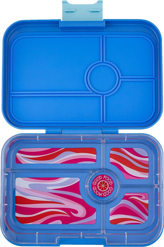 Matboks m. 5 Rum - Bento Tapas - True Blue Groovy - - OneSize - Matboks