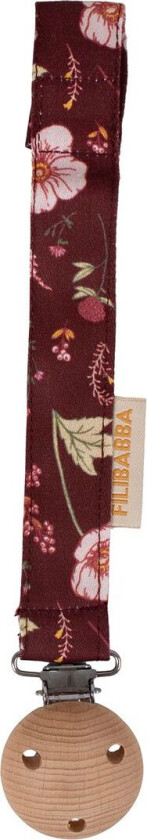 Smokkesnor - Velcro - Høstblomster - - OneSize - Smokkebånd