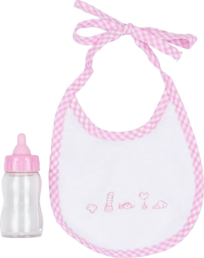 Dukketilbehør - Smekke/Babyflaske - - OneSize - Dukketilbehør