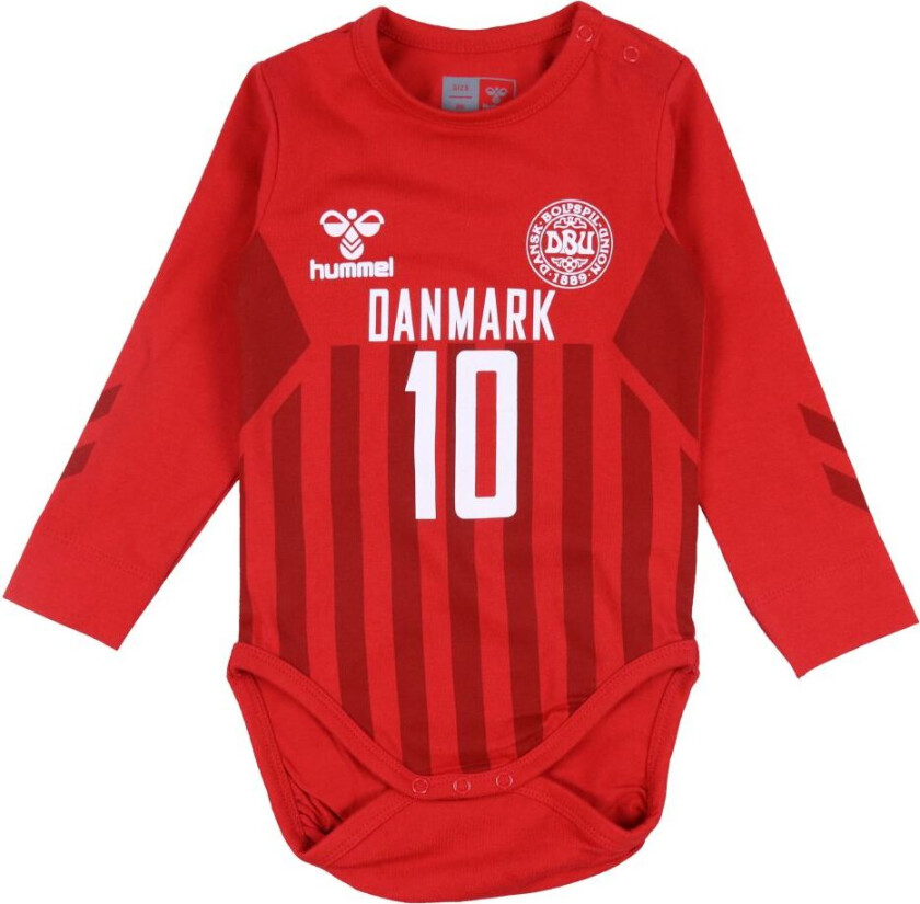 Body L/æ - DBU - hml Feire - Rød - - 92 - Langermet Body