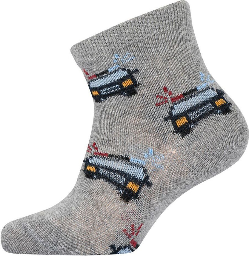 Sokker - Light Grey Melange - - 15/16 - Sokker