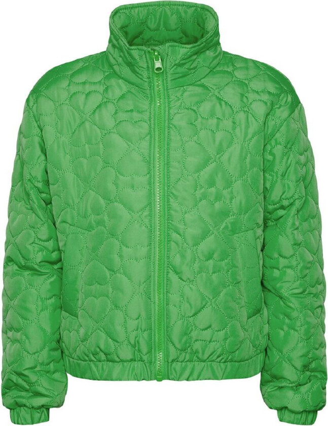 Polstret Jakke - PkHeart - Irsk Green - - 6 år (116) - Dunjakke