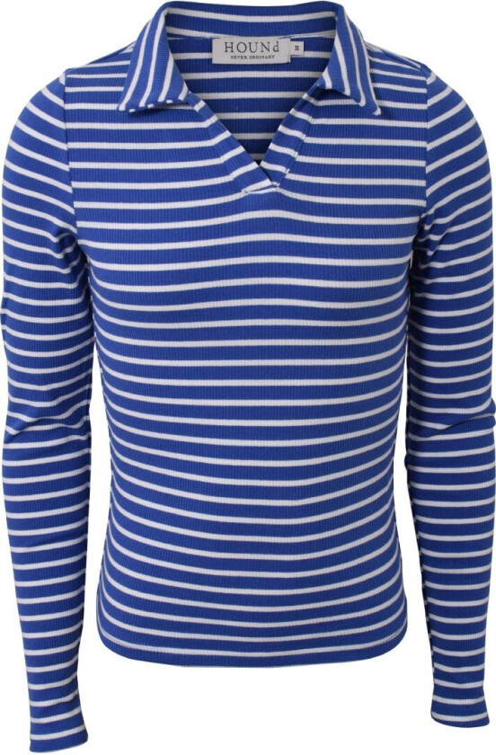 Genser - Rib Striped - Blå/Hvit - - 18 år (188) - Genser