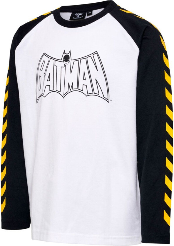 Genser - HmlBatman - Hvit m. Gul/Svart - - 11 år (146) - Genser