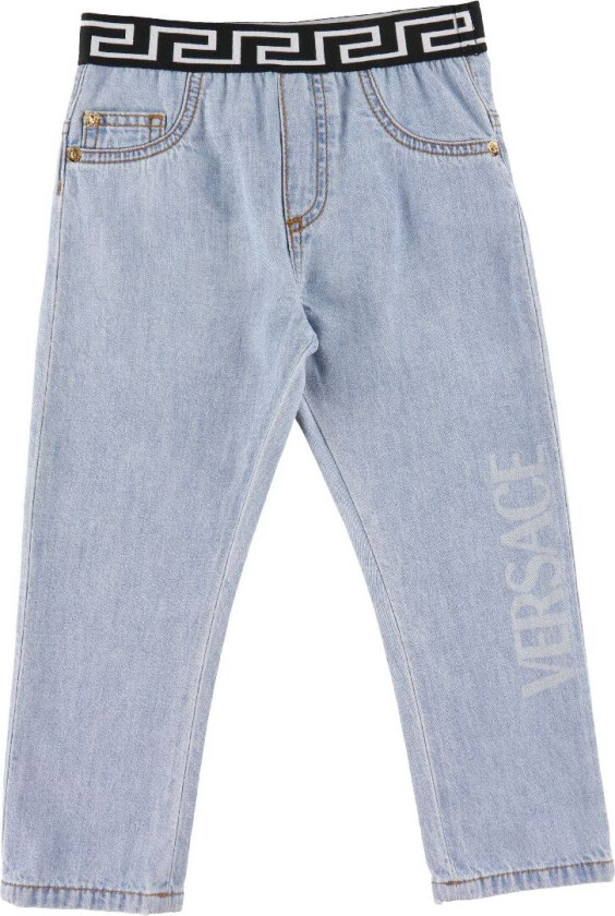 Jeans - Logo Laser - Lyseblå - - 3 år (98) - Jeans