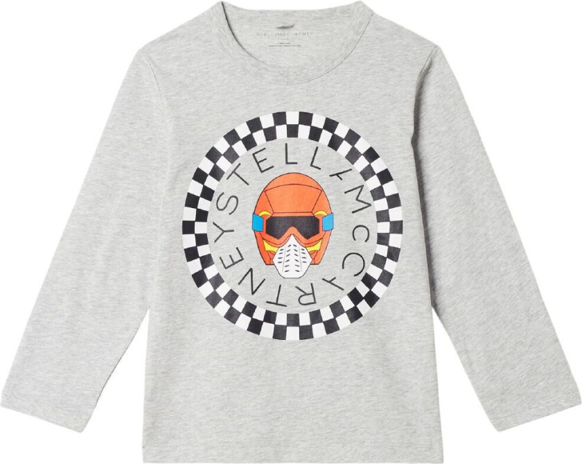 Genser - Grå Melert m. Logo - - 10 år (140) - Genser