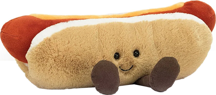 Kosedyr - 11 cm - Amuseable Hot Dog - - OneSize - Kosedyr