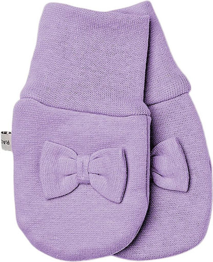 Votter - Lyst Lavender m. Sløyfe - - 9-24 md - Votter