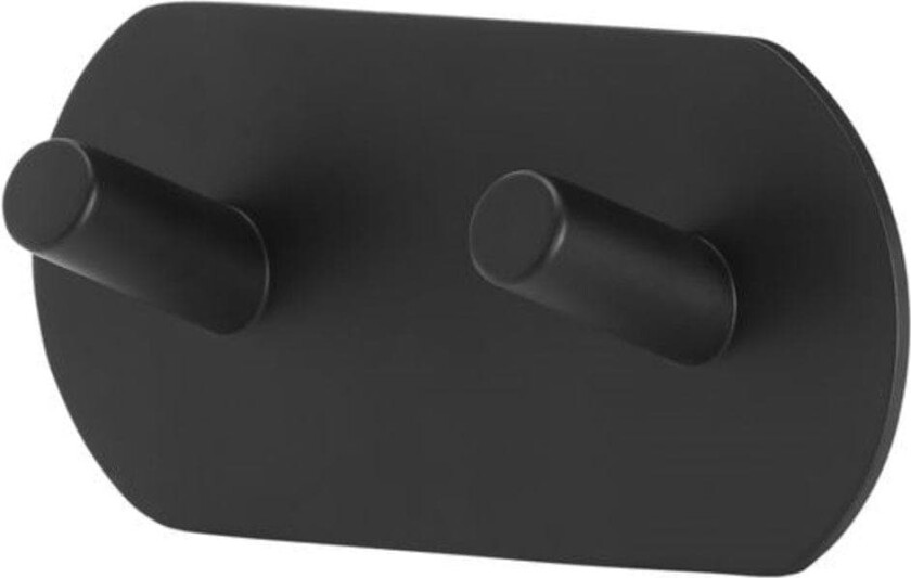 Rondo Dobbel Krok Selvklebende Svart Matt