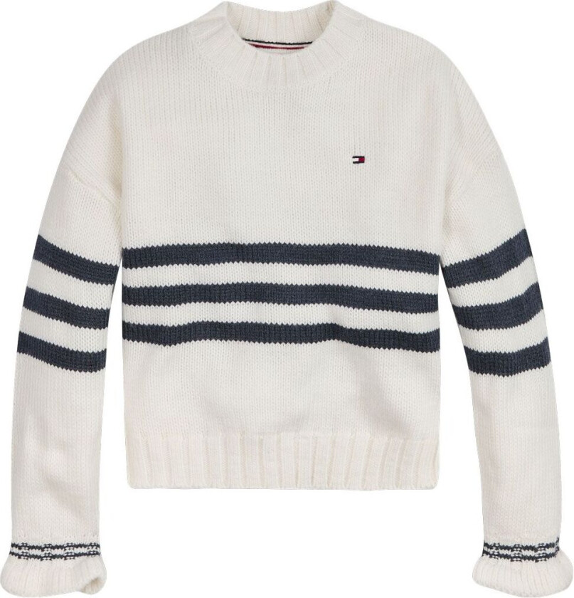 Genser - Strikk - Prep Stripe Genser - Ivory Peda - - 10 år (140) - Genser