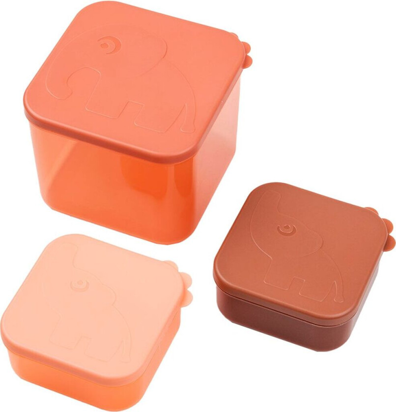 Matboks - Elphee - 3-pack - Papaya - - OneSize - Matboks