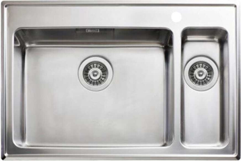 Omnia 78 Sxhf Kjøkkenvask Venstre kum