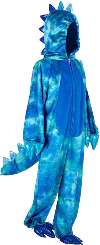 Kostymer - Dinosaur - Tyrannosaurus - Blå - - 3-4 år (98-104) - Kostymer