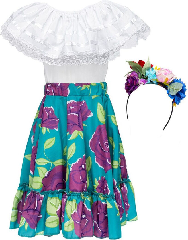 Kostymer - Frida Kunstneren - - 5-6 år (110-116) - Kostymer