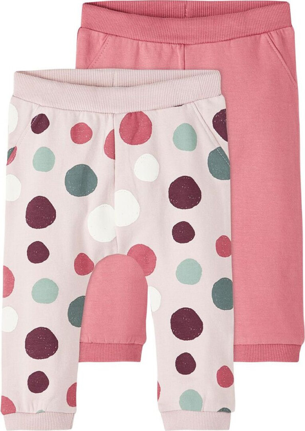 Joggebukse - 2-pack - NbfOfane - Burnished Syrin - - 62 - Joggebukse