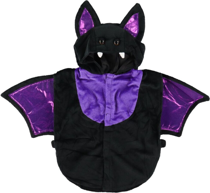 Kostymer - Flaggermus - Lilla/Svart - - 1-4 år (80-104) - Kostymer