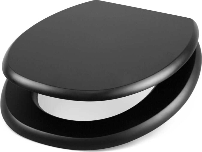 Bilde av Nature Toalettsete Universal med Soft Close Svart