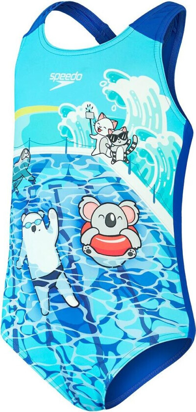 Badedrakt - Digitaltrykt - Blå - - 3 år (98) - Badetøy