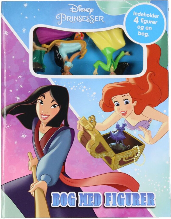 Karrusel Forlag Bok - Disney Prinsesser - 4 Figurer Og Bok - Alvilda - OneSize - Bok