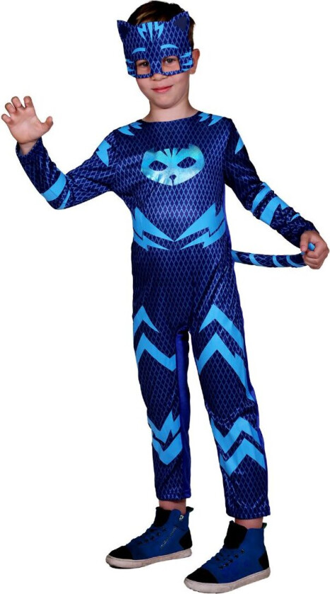 Kostymer - Catboy m. Maske - - 5-7 år (110-122) - Kostymer