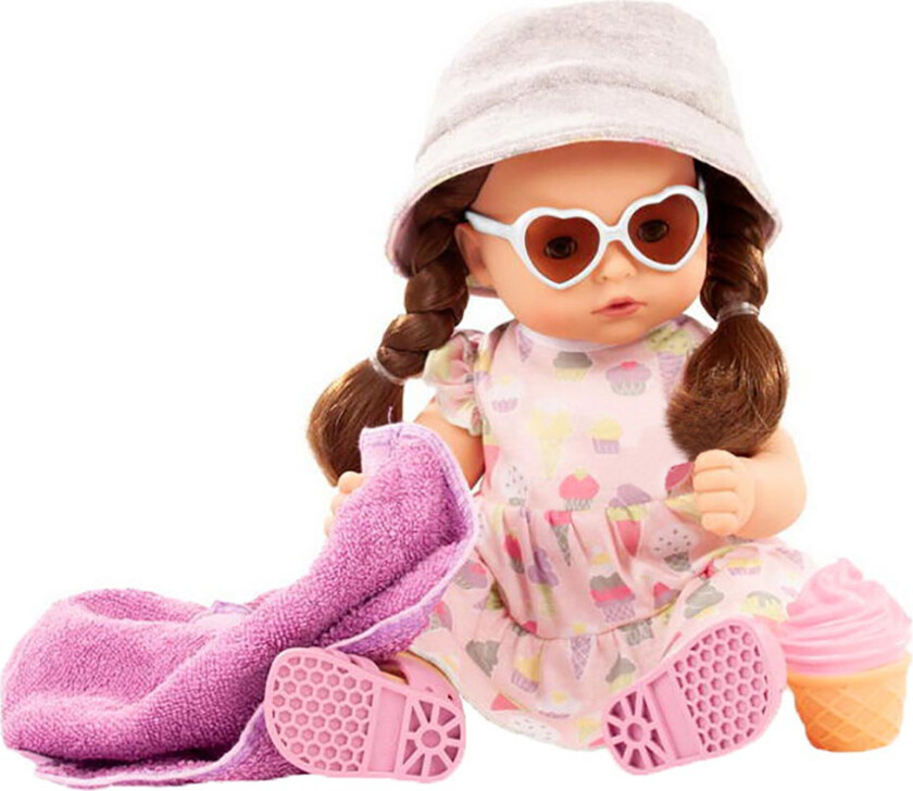 Dukke - Maxy Aquini - 42 cm - Popsicle - Ice Cream - - OneSize - Dukke