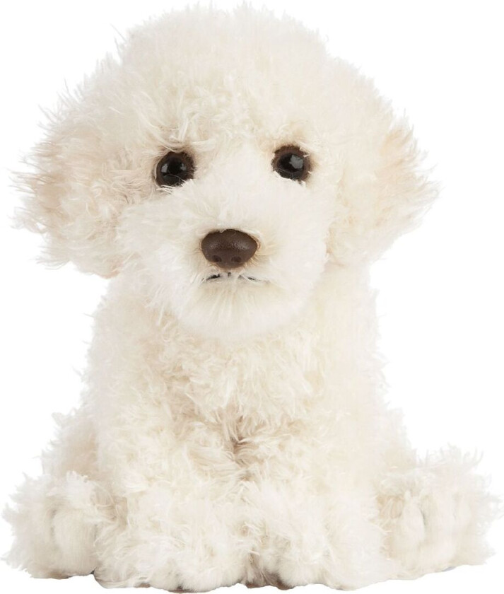 Kosedyr - 15x11 cm - Labradoodle - Hvit - - OneSize - Kosedyr