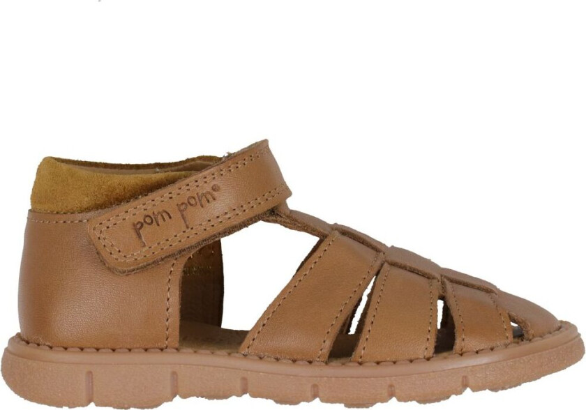 Sandaler - Sporty Borrelås - Camel - - 24 - Sandals