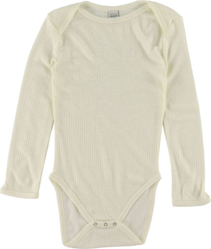 Body L/æ - Drop Nål - Off White - - 68 - Langermet Body