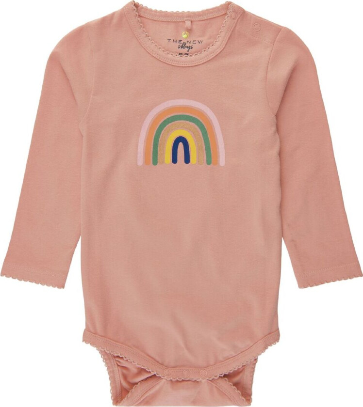 Siblings Body L/æ - TnsFibba - Peach Beige - - 68 - Langermet Body
