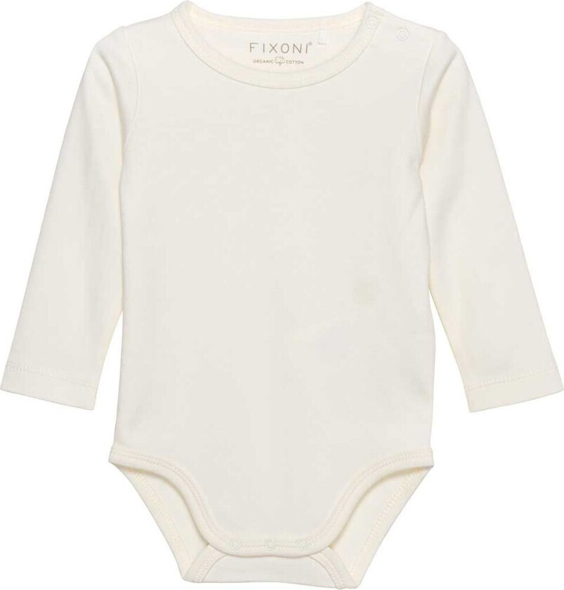 Body I/e - Marshmallow - - 2 år (92) - Langermet Body