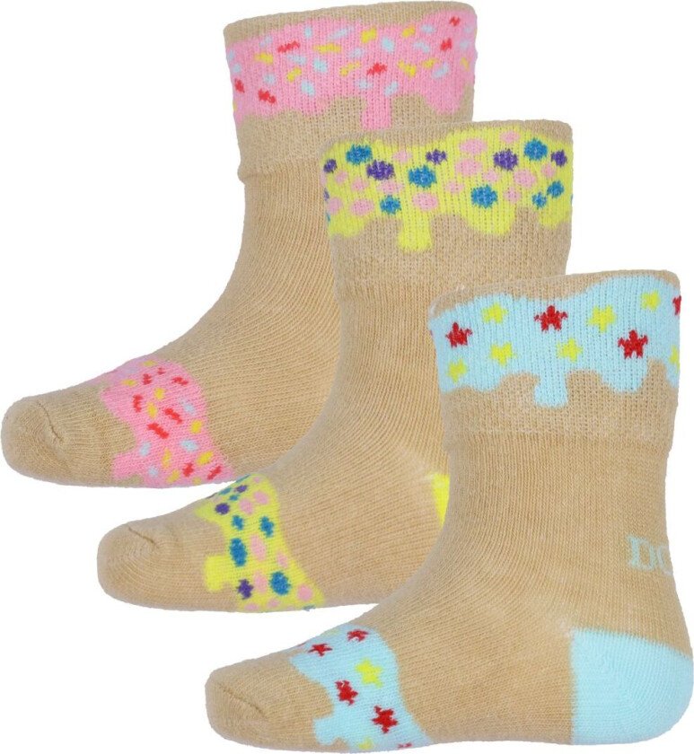 Sokker - Donut Sokker - 3-pack - Tutti Frutti - - OneSize - Sokker