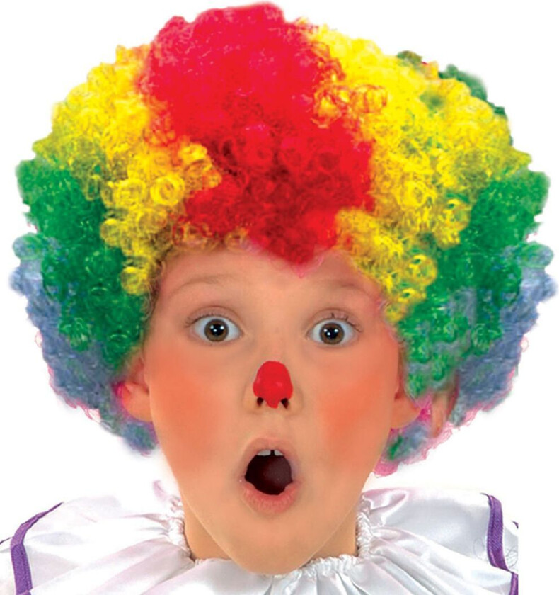 Kostymer - Parykk - Klovn - - OneSize - Kostymer