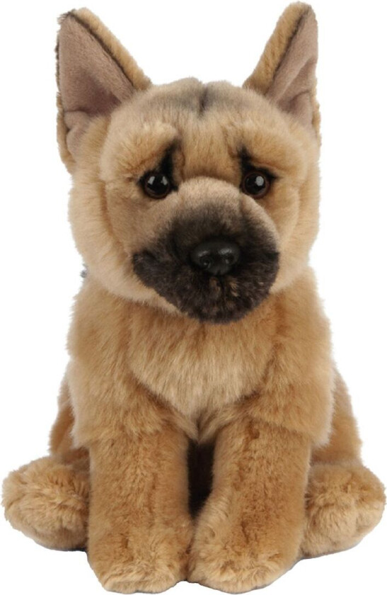 Kosedyr - 23x16 cm - Schæferhund - Brun - - OneSize - Kosedyr