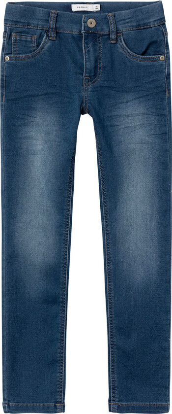 Jeans - NkmTheo Noos - Medium+ Blue Denim - - 11 år (146) - Jeans