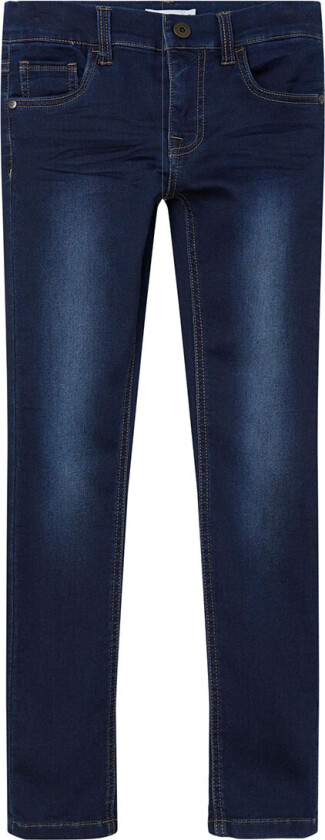 Jeans - Noos - NkmTheo - Dark Blue Denim - - 5 år (110) - Jeans